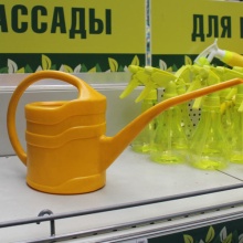 Лейка Полипласт садовая пластик 1,3л по цене 