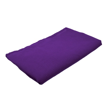 Накидка Банные штучки вафельная для мужчин фиолетовая, 145х60см