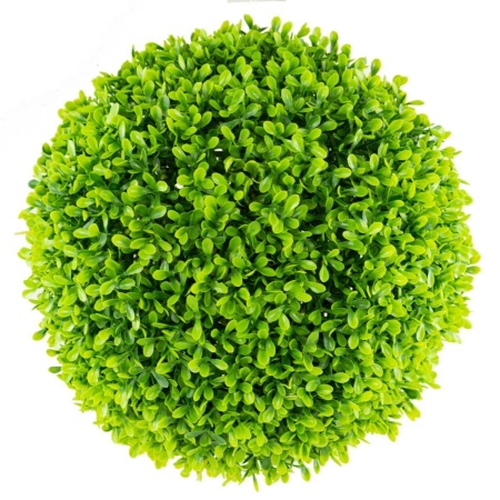 Цветок искусственный Шар Самшит 30см зеленый арт.к000025291