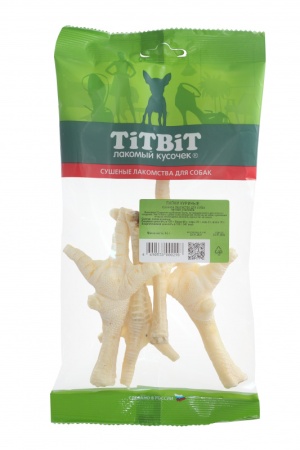 Лапки куриные ТитБит мягкая упаковка для собак арт.000298