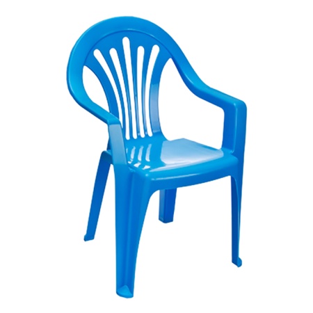 Кресло детское голубое