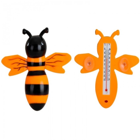 Термометр оконный для крепления на стекло Пчелка 22х23см