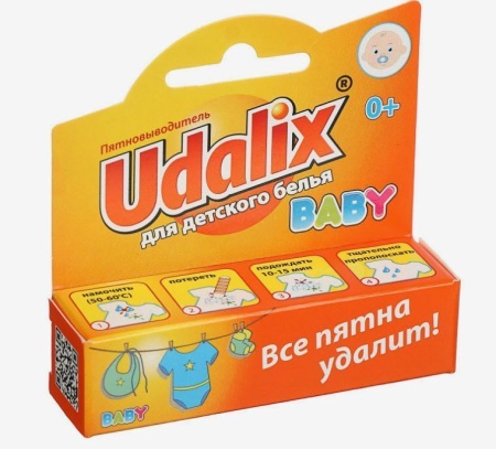 Пятновыводитель Udalix baby, карандаш, для детского белья 35г арт.5398989
