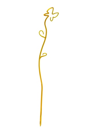 Держатель для орхидей d-02 желтый