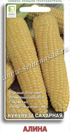 Семена кукуруза сахарная Алина 5гр Поиск 