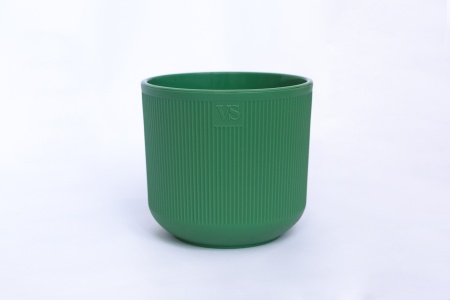 Горшок Росси ВипСет с дренажной системой 16х17х17см 3,1л пластик зеленый